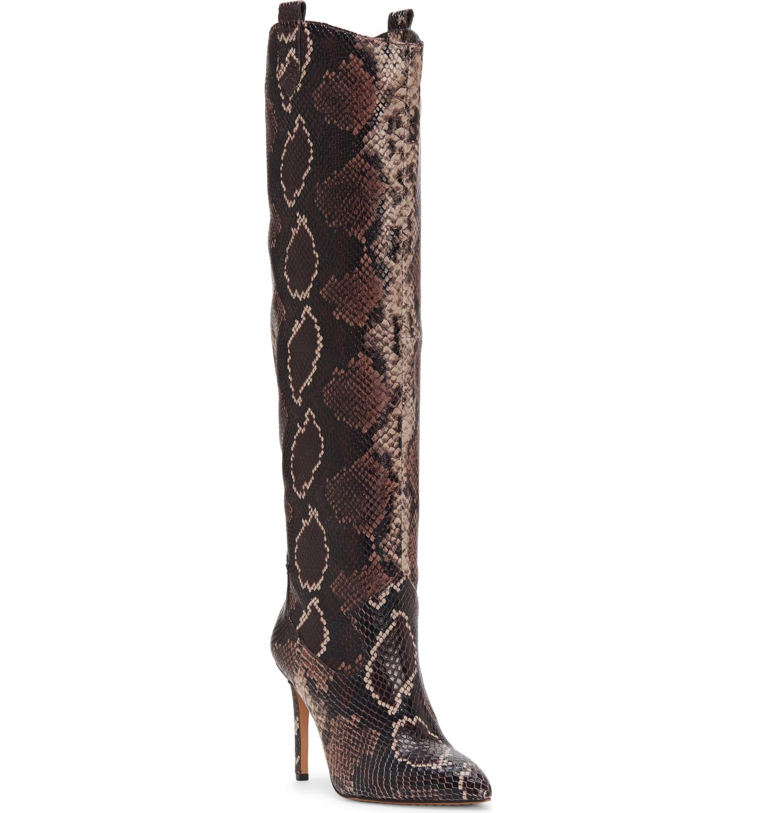 Kervana Croc Embossed Knee High Boot | Nordstrom Rack