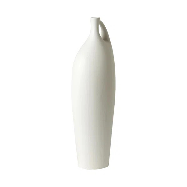 Indentation Vase-Matte White | Wayfair North America