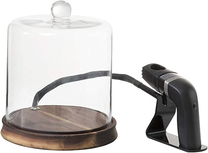 CraftHouse By Fortessa Glass Smoking Cloche with Smoke Infusing Gun | Amazon (US)