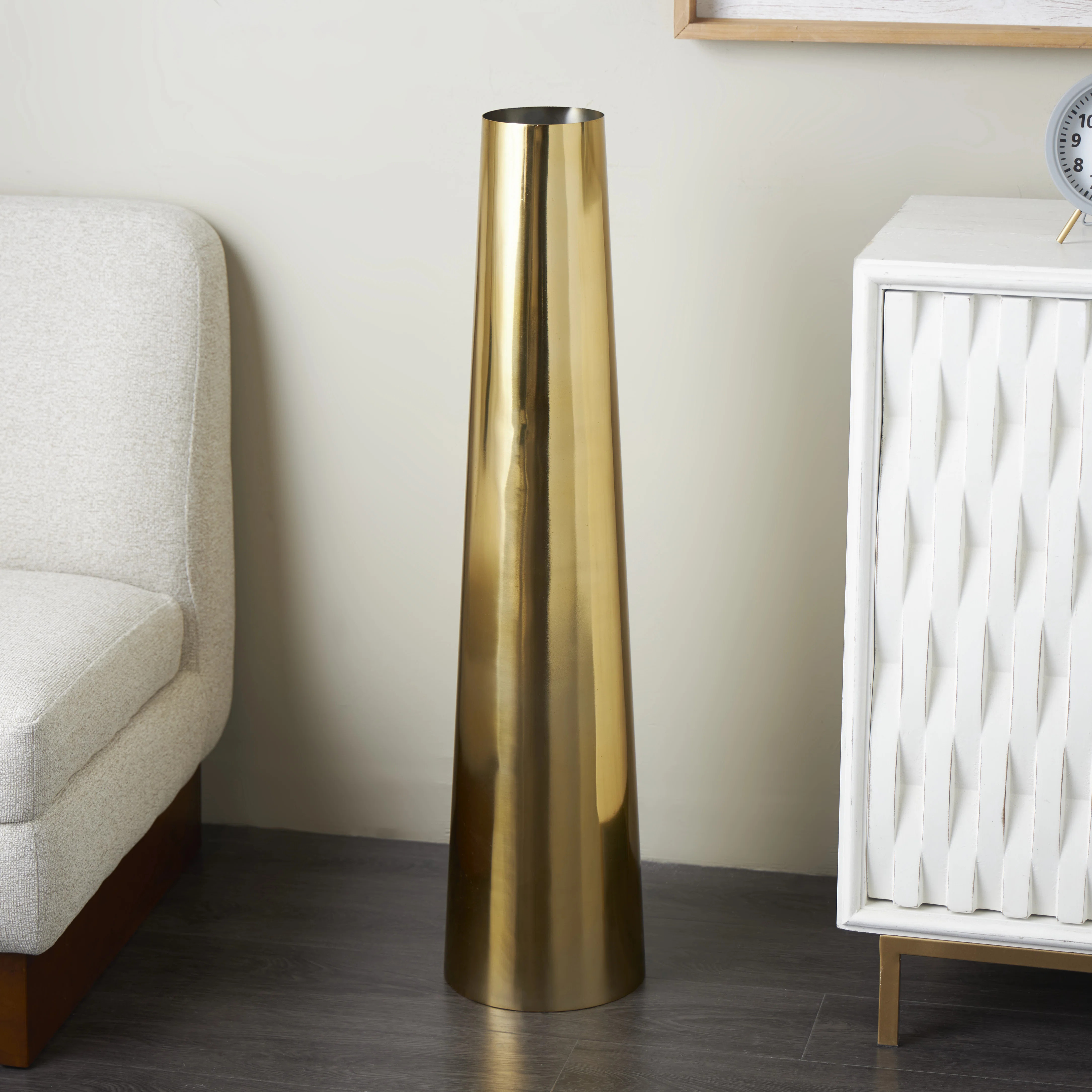 Tavistock Aluminum Floor Vase | Wayfair North America