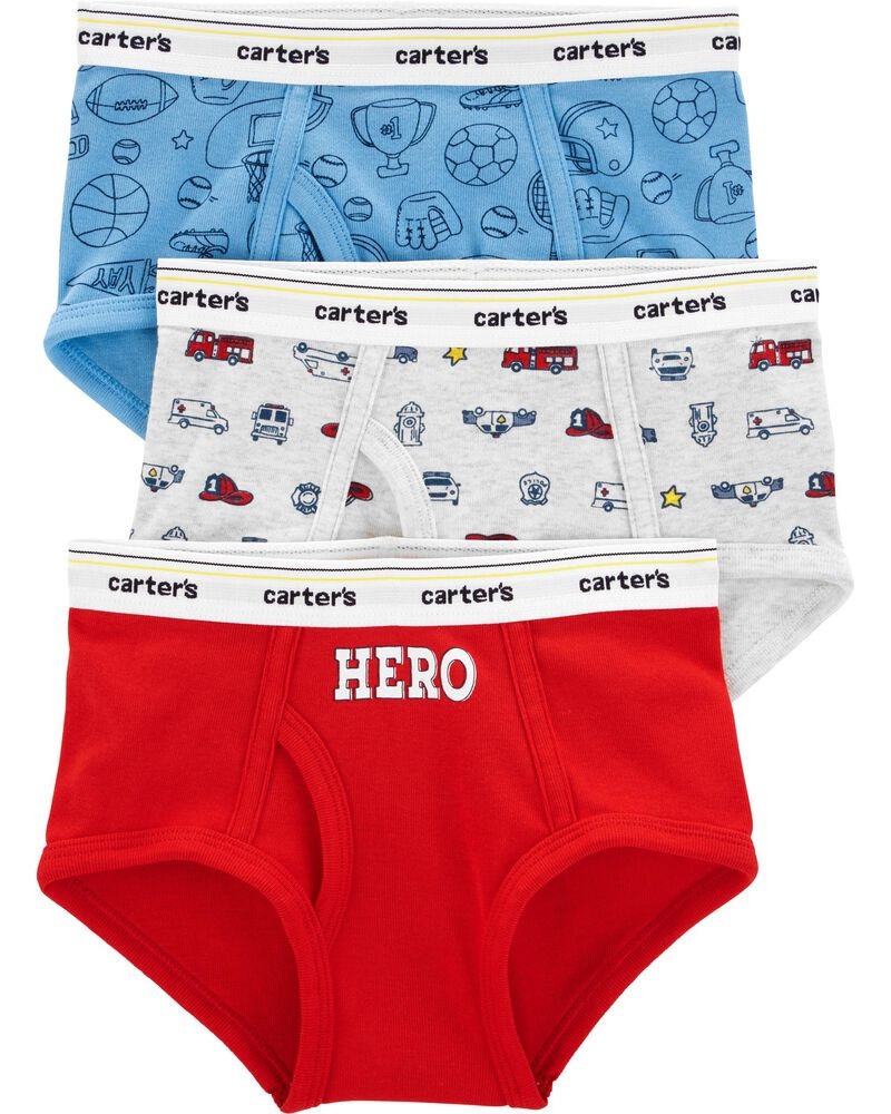 3-Pack Cotton Briefs | Carter's