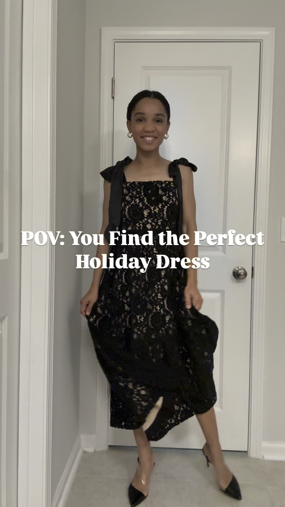 POV: You find the perfect holiday dress ✨ Meet the  dress that brings all the festive vibes! Whether you're celebrating in style or just want to feel fab this season, this dress is your go-to! The soft velvet fabric, delicate lace details, and stunning bow make it a holiday MUST-HAVE and still 40% off🎄💫

Are you ready to say yes to this elegant look? 💃 Comment for the link 🔗

#HolidayReady #VelvetVibes #MaternityStyle #FestiveFashion #PerfectDress #HolidayOutfitGoals

#LTKHoliday #LTKWedding #LTKParties