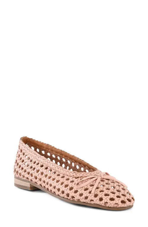 Seychelles Flagstaff Woven Flat in Blush at Nordstrom, Size 6.5 | Nordstrom