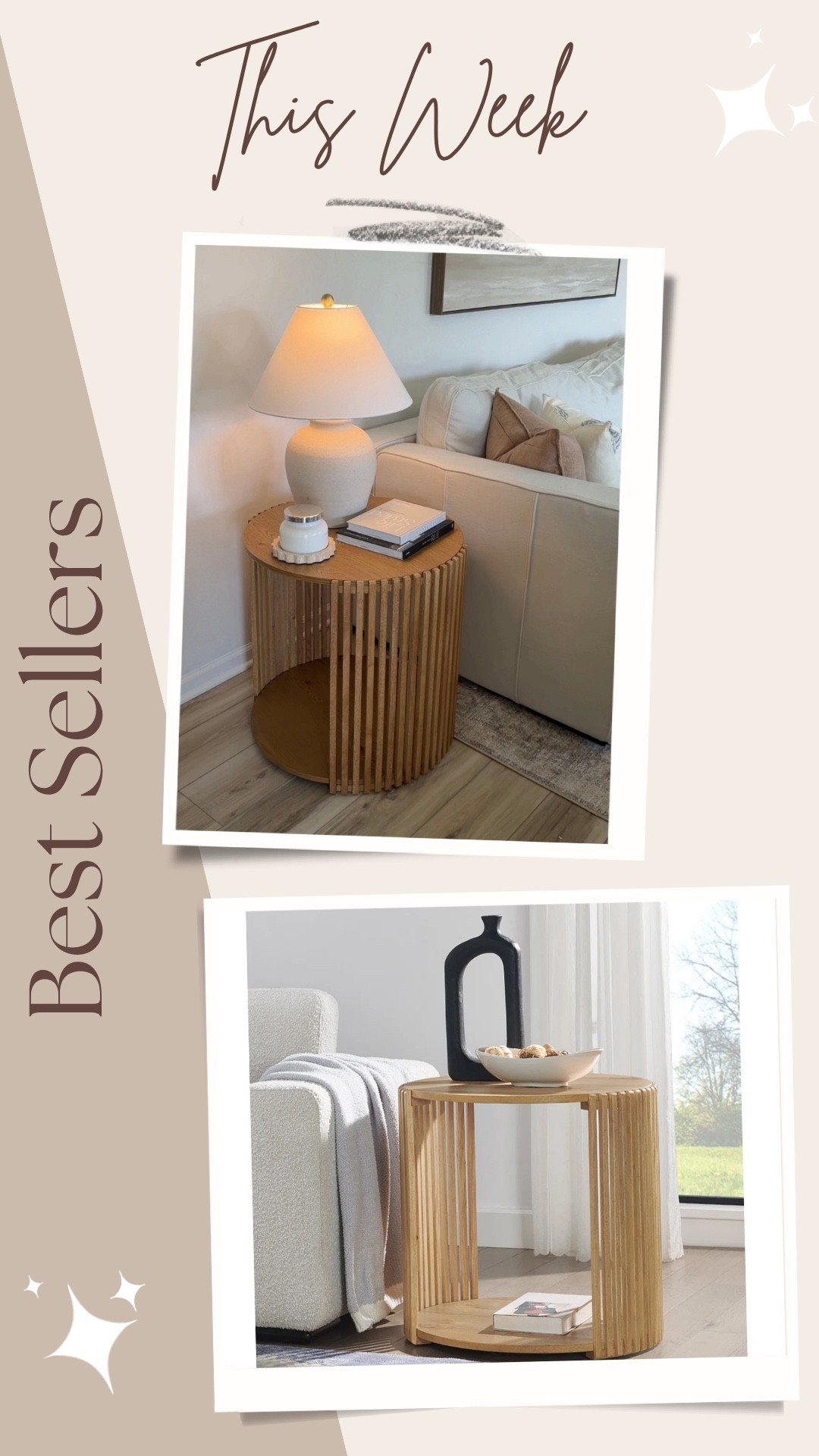 Perfect end table makes the best sellers list this week!🙌

#LTKU #LTKSaleAlert #LTKHome