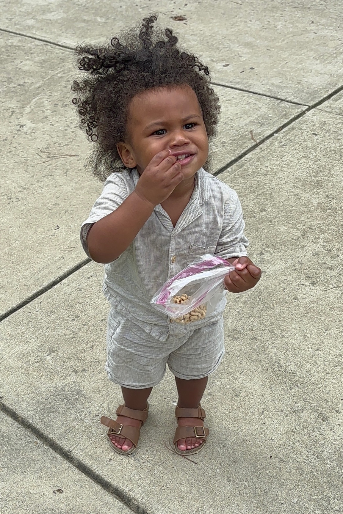 Linen said have been my go to for your nephew. Easy to put on and very lightweight for him to enjoy playing at daycare. Linking my faves 

#LTKBaby #LTKFindsUnder50