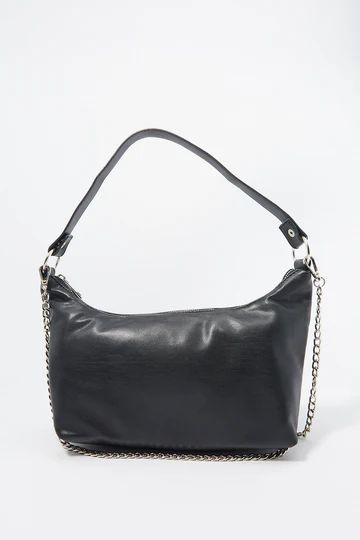 Faux-Leather Top Handle Shoulder Bag | Urban Planet