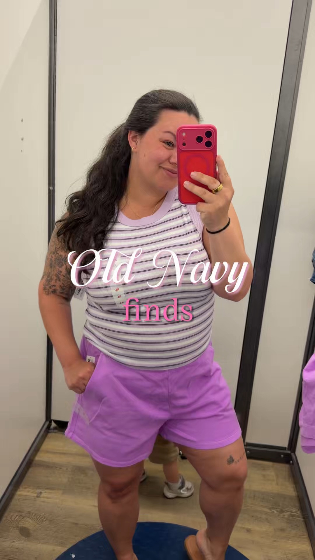 old navy goodies 🌸 size XL for the tank, M for the shorts, L for the tee & size 12 for the jean shorts! 🫶🏼✨

#oldnavy #ootd #momstyle #outfit #momlife #oldnavyhaul 

#LTKootd #LTKMidsize #LTKSaleAlert