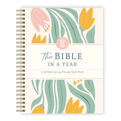 Official Spiral Bible® The Bible in a Year | 52 Week Guided Bible Study & Daily Reading Plan | Spiritual Companion & Journal for Adults & Teens | 8.5" x 11" Notebook | Amazon (US)