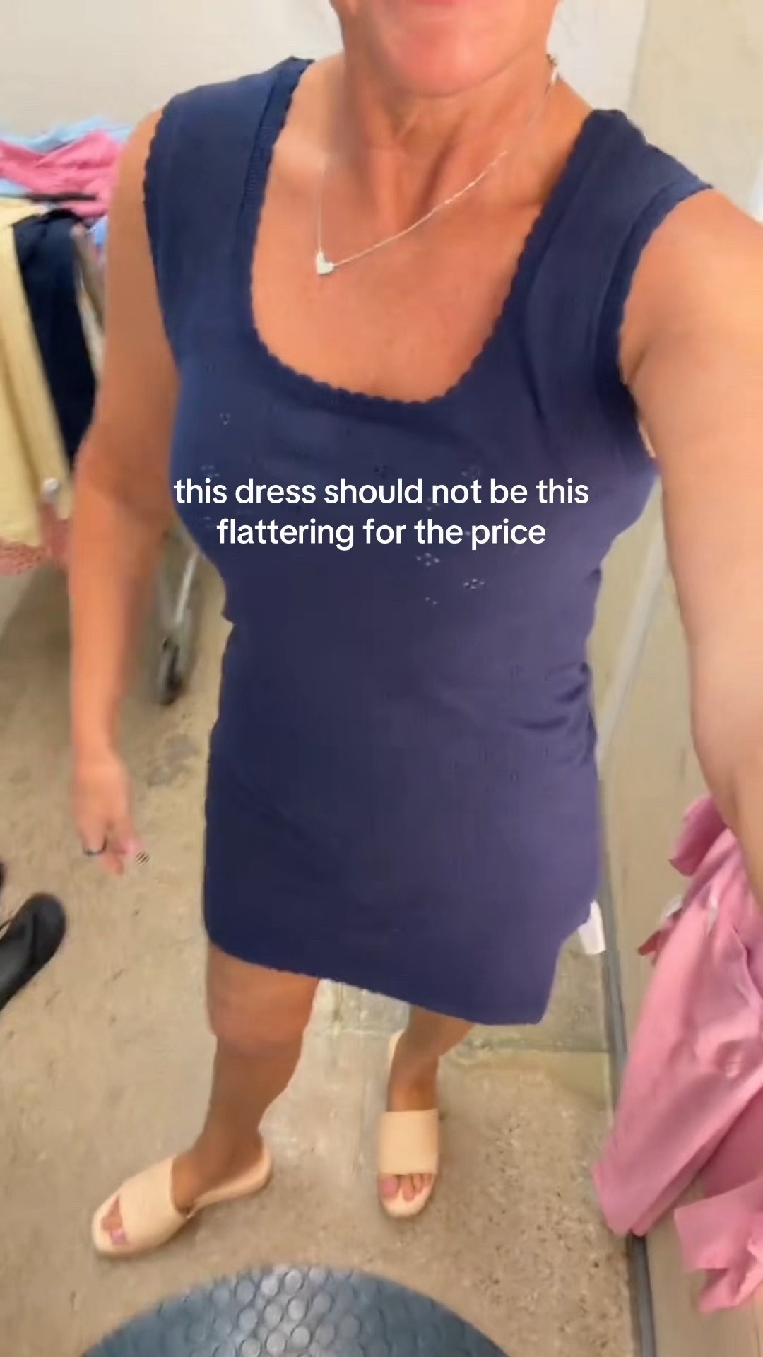 Old Navy Lightweight Sweater Dress | Sleeveless Pointelle Mini Dress | Under $25 Summer Outfit

This lightweight sweater dress is one of those easy pieces that looks put together with zero effort 🤍
Breathable, flattering, and perfect for everyday wear — and it’s under $25 right now

True to size and comfortable. I'm wearing a Small. 

old navy sweater dress | lightweight knit dress | sleeveless summer dress | pointelle dress | breathable summer outfit | affordable summer dress | casual everyday outfit | flattering fitted dress | easy throw on outfit | under $25 outfit | women’s summer fashion


#LTKOver40 #LTKSaleAlert #LTKootd