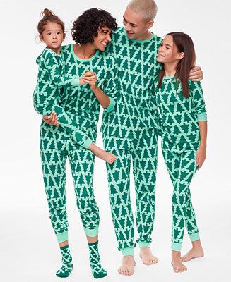Holiday Lane Trees Matching Family Pajama Sets, Created for Macy's - Macy's | Macy's