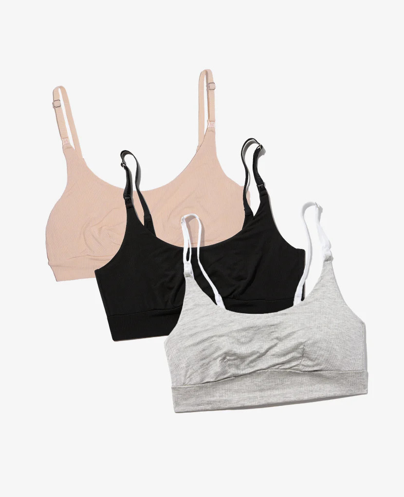Everything Bra 3-Pack: Bodily bra for maternity, nursing, and beyond | Bodily