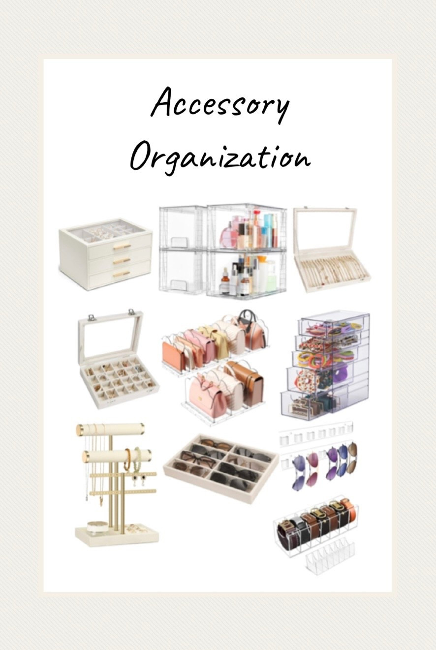 Closet and accessory organization 



#LTKSeasonal #LTKHome