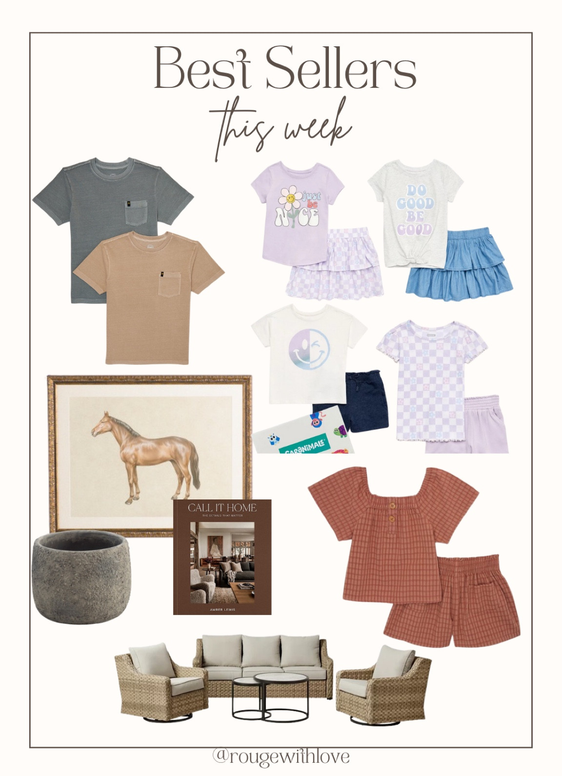 Best sellers, Walmart, Walmart clothes, kids clothes, baby clothes, boy clothes, girl clothes, Marshalls, tjmaxx, budget friendly, patio furniture 

#LTKhome #LTKkids #LTKSeasonal