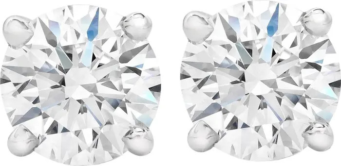 2 1/2Ct T.W. Lab Grown Diamond Screw Back 14k Gold Studs | Nordstrom