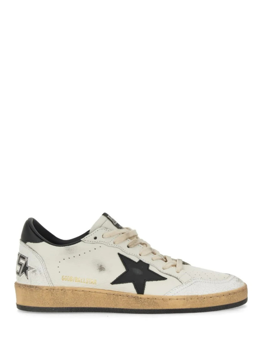 Sneakers Ball Star With Distressed Goat Leather | Shop Simon