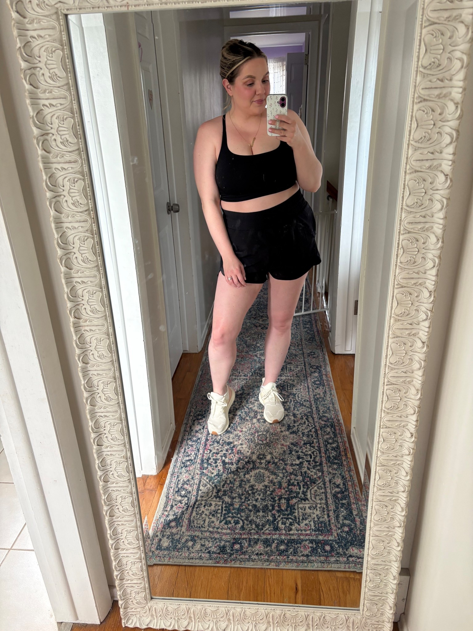 Mid size Work out OOTD. 

Bra - XL 
Shorts - L 

Active wear // work out outfit // athletic wear // fitness // active shorts // target 



#LTKootd #LTKActive #LTKselfcare