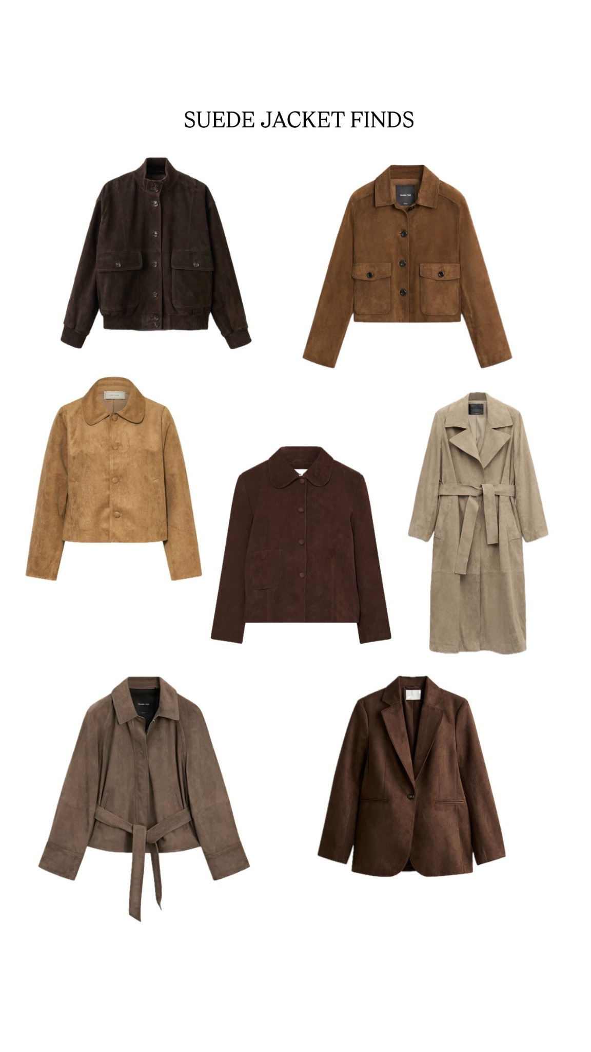 The key piece for the transitional season - the suede jacket 

#LTKeurope #LTKstyletip #LTKspring