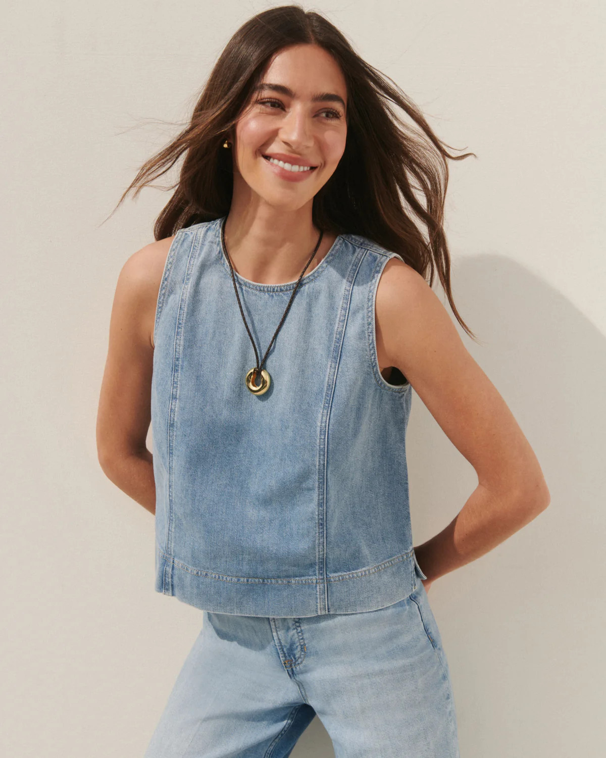 SPANX® Lightweight Denim Shell Tank | Spanx