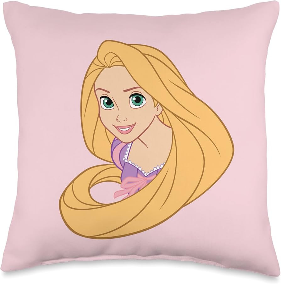 Disney Tangled Princess Rapunzel Big Face Costume Throw Pillow | Amazon (US)