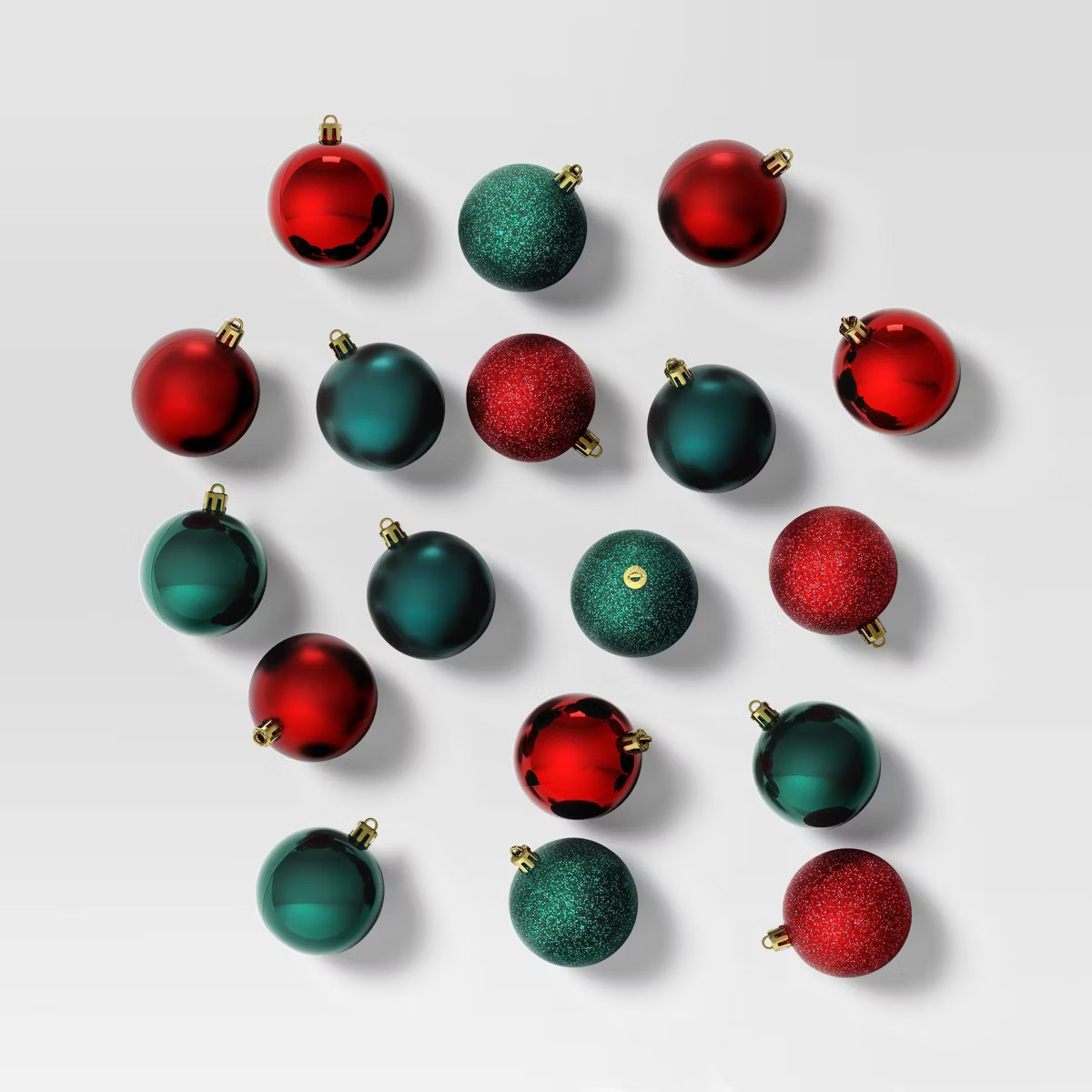 50ct Christmas Tree Ornament Set Red/Green - Wondershop™ | Target