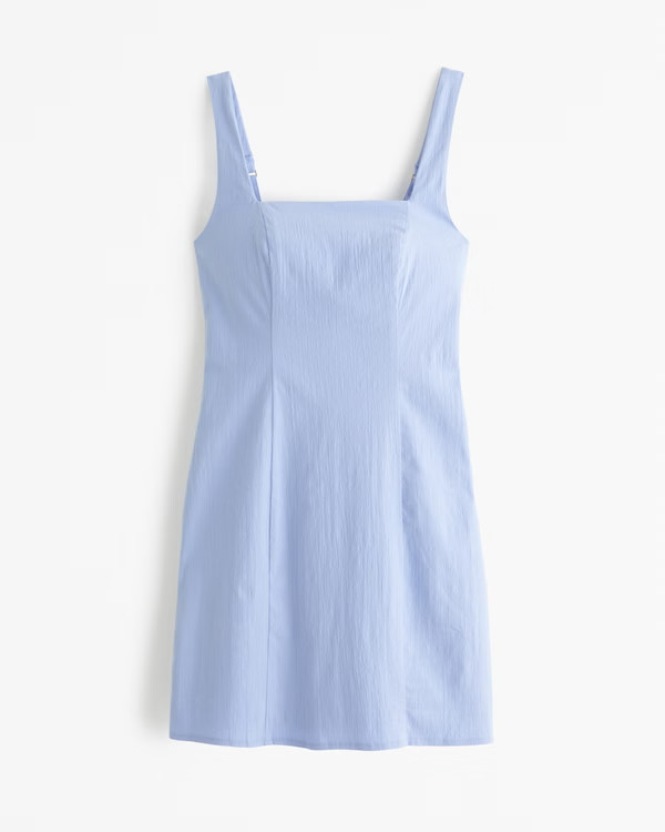 Stretch Squareneck Mini Dress | Abercrombie & Fitch (US)