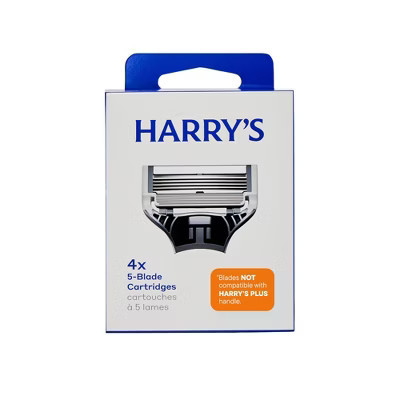Harry's Original Razor Blade Refill Cartridges for Men - 4ct | Target