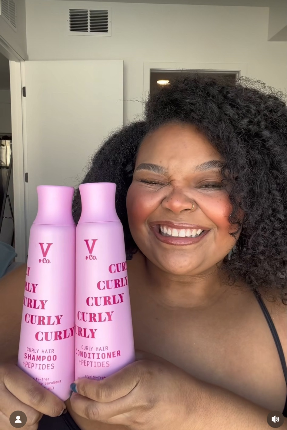 My new fav curly hair essential, V&Co beauty! Honestly one of the best shampoo and conditioners I’ve tried on my 4C hair from the drugstore 

#LTKfindsunder50 #LTKfindsunder100 #LTKxTarget