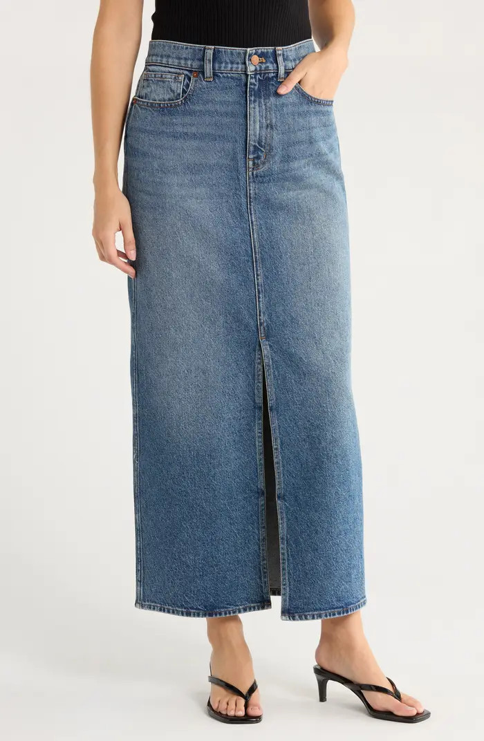 Madewell Denim Maxi Skirt | Nordstromrack | Nordstrom Rack