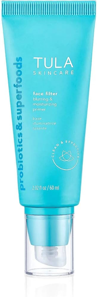 TULA Skin Care Supersize Face Filter Blurring and Moisturizing Primer | Smoothing Face Primer, Ev... | Amazon (US)