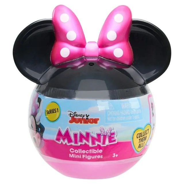 Minnie Mouse Collectible Mini Figure in Capsule, Styles May Vary, Party Favors and Gifts for Kids... | Walmart (US)