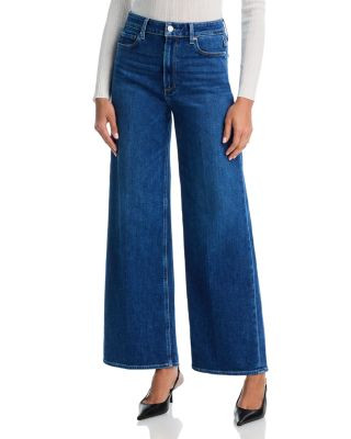 Paige Aneesa High Rise Wide Jeans in Amalfi Tide | Bloomingdale's (US)