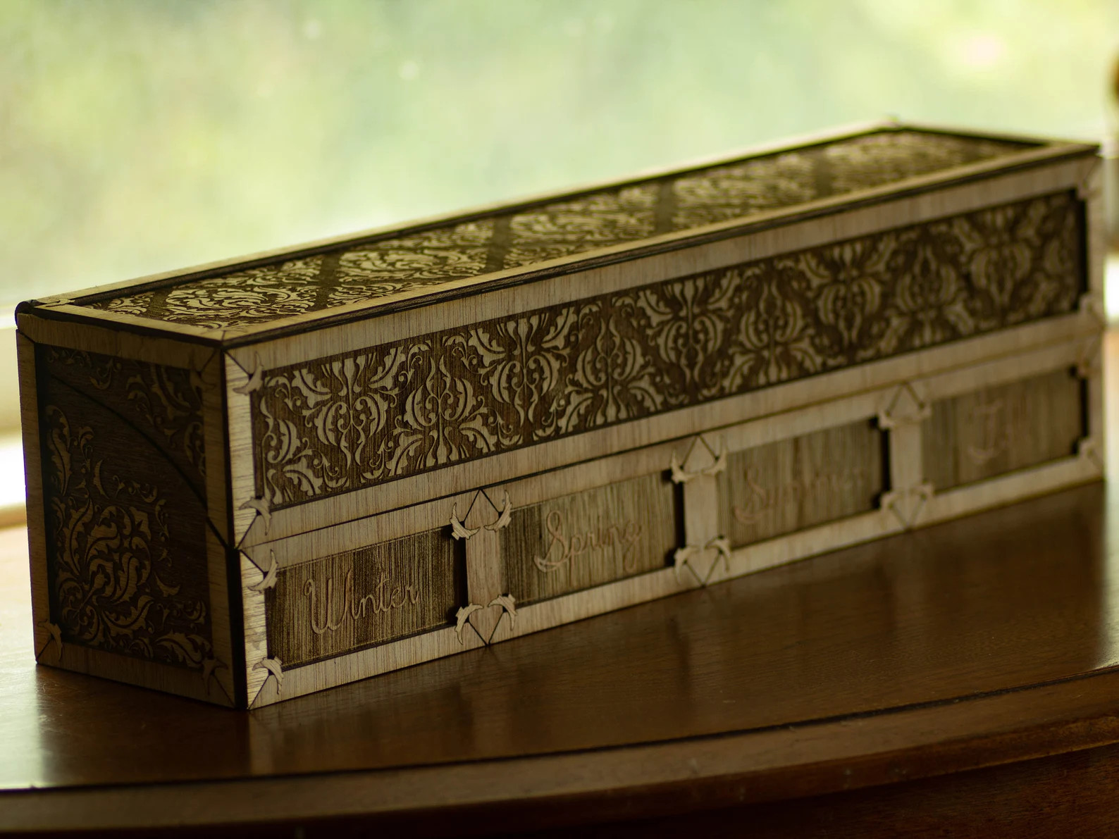 Custom Seed Organizer Box | Personalized Garden Rack | Cottage Core Decor | Etsy (US)