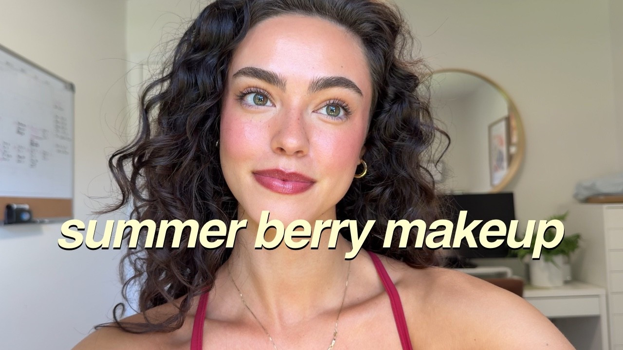 My berry summer makeup YouTube video :)