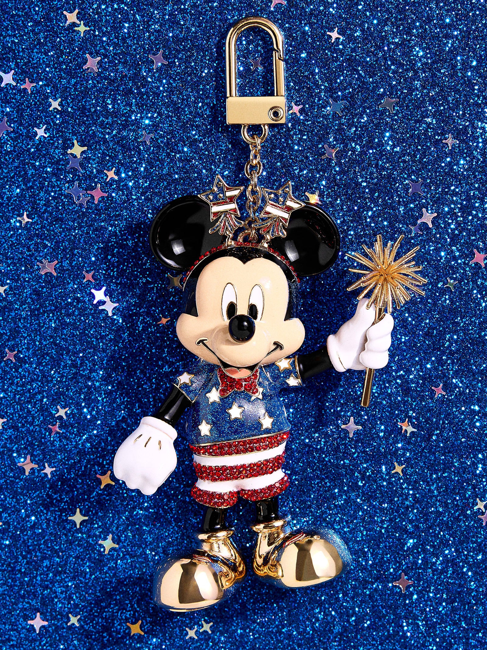 Disney Mickey Mouse Americana Bag Charm - Mickey Mouse | BaubleBar