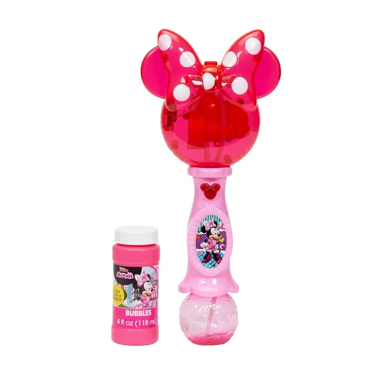 Disney Minnie Mouse Light & Sound Bubble Wand | Walmart (US)