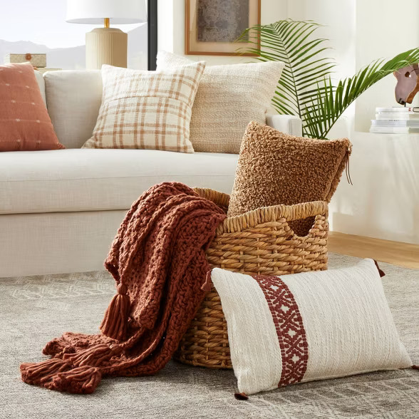 Chunky Knit Throw Blanket - Threshold™ designed with Studio McGee | Target