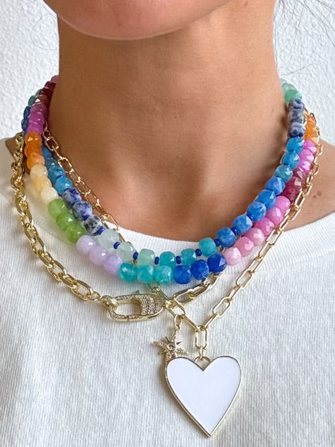 Gemstone Beaded Necklace | Talulah