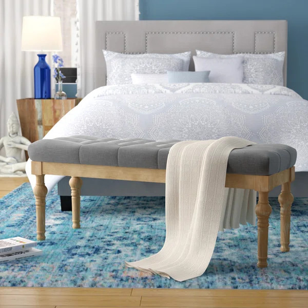 Fabienne Button Tufted Upholstered Bench | Wayfair Professional