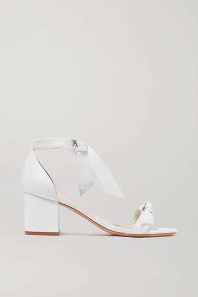 Clarita bow-embellished leather sandals | NET-A-PORTER (US)