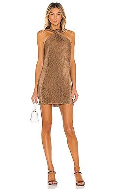 Song of Style Pluto Mini Dress in Brown from Revolve.com | Revolve Clothing (Global)