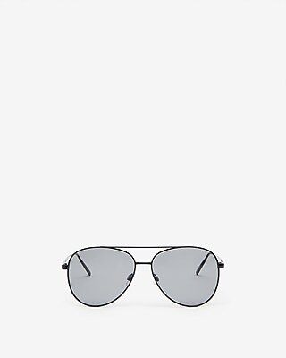 Black Aviator Sunglasses | Express