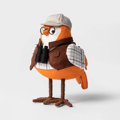 Featherly Friends Harvest Bird with Glasses Decorative Figurine - Hyde & EEK! Boutique™ | Target