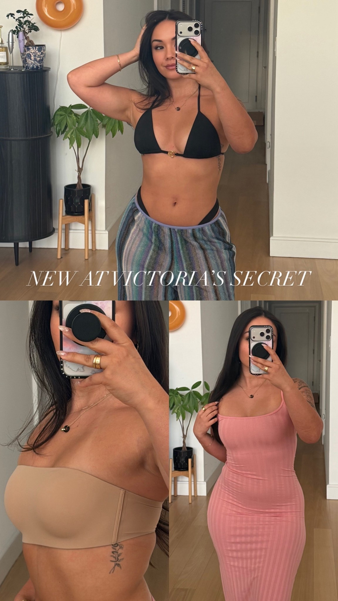 Wearing a size small in everything! @victoriassecret #VSpartner