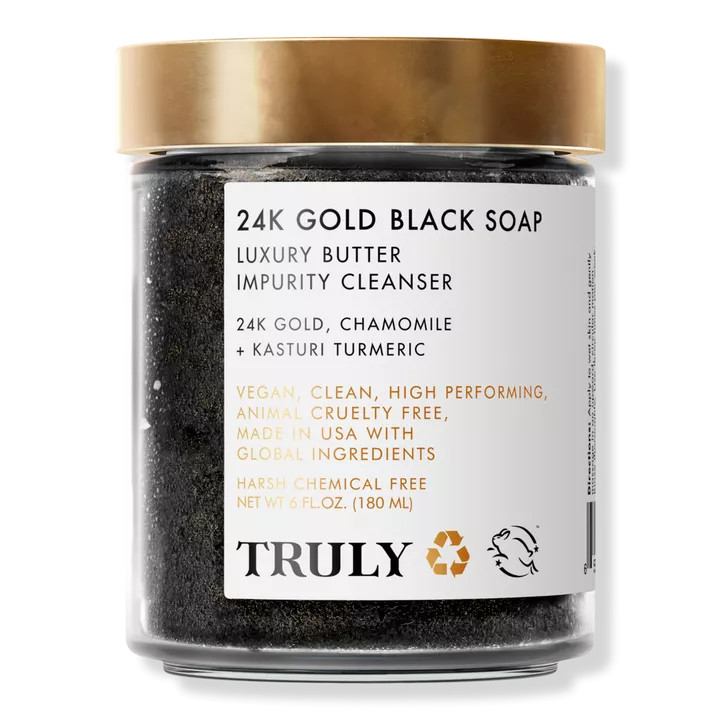 24K Gold Black Soap Luxury Butter Impurity Cleanser | Ulta