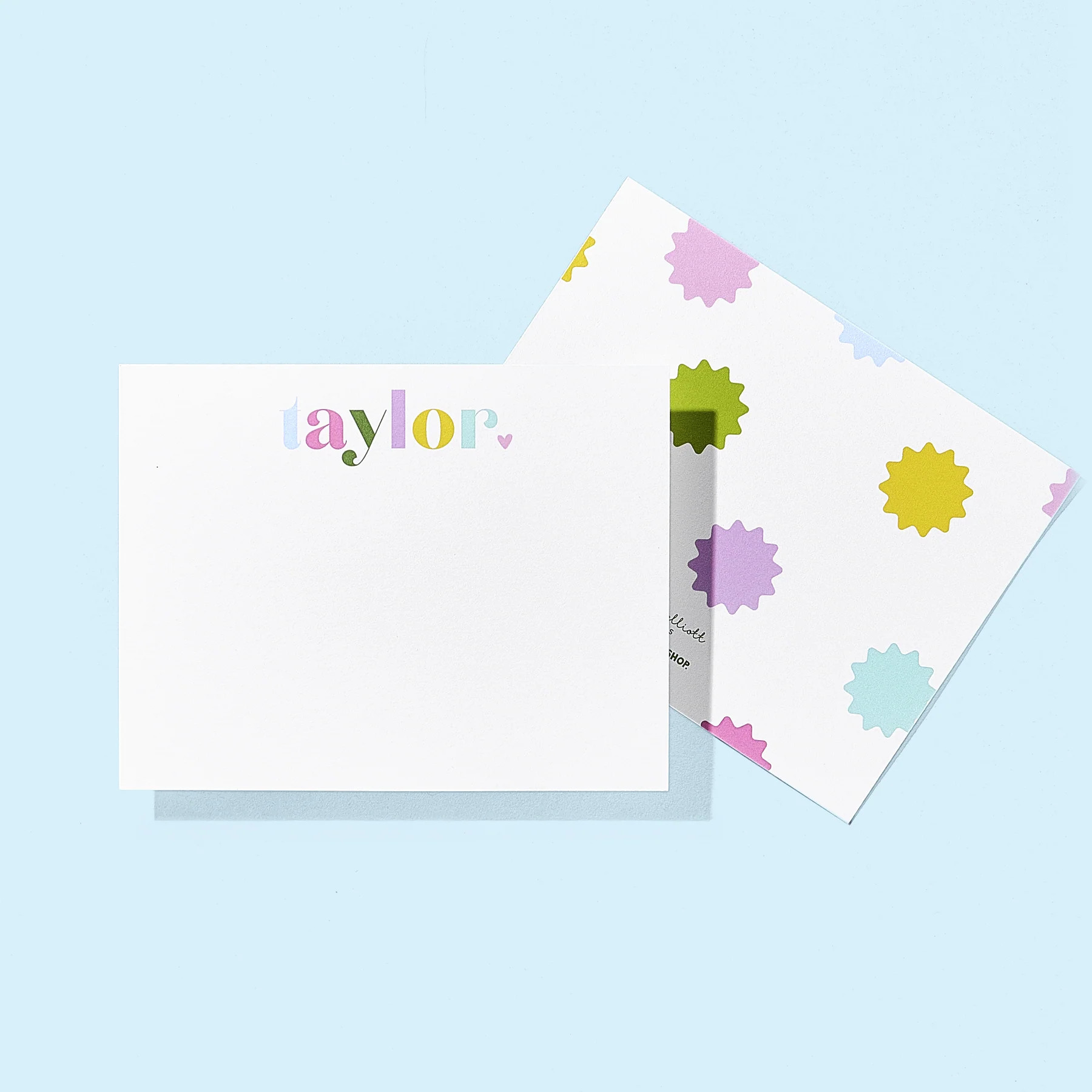 JCS x TED Personalized Pom Pom Stationery | Joy Creative Shop