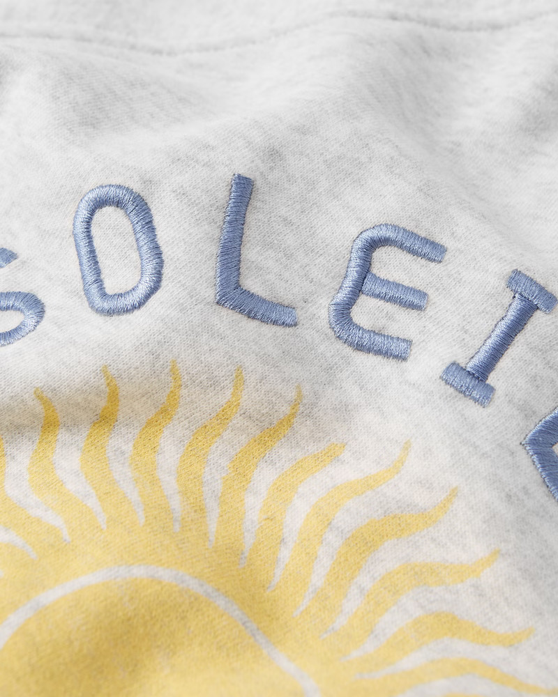 Oversized Boyfriend Graphic Crew Sweatshirt | Abercrombie & Fitch (US)