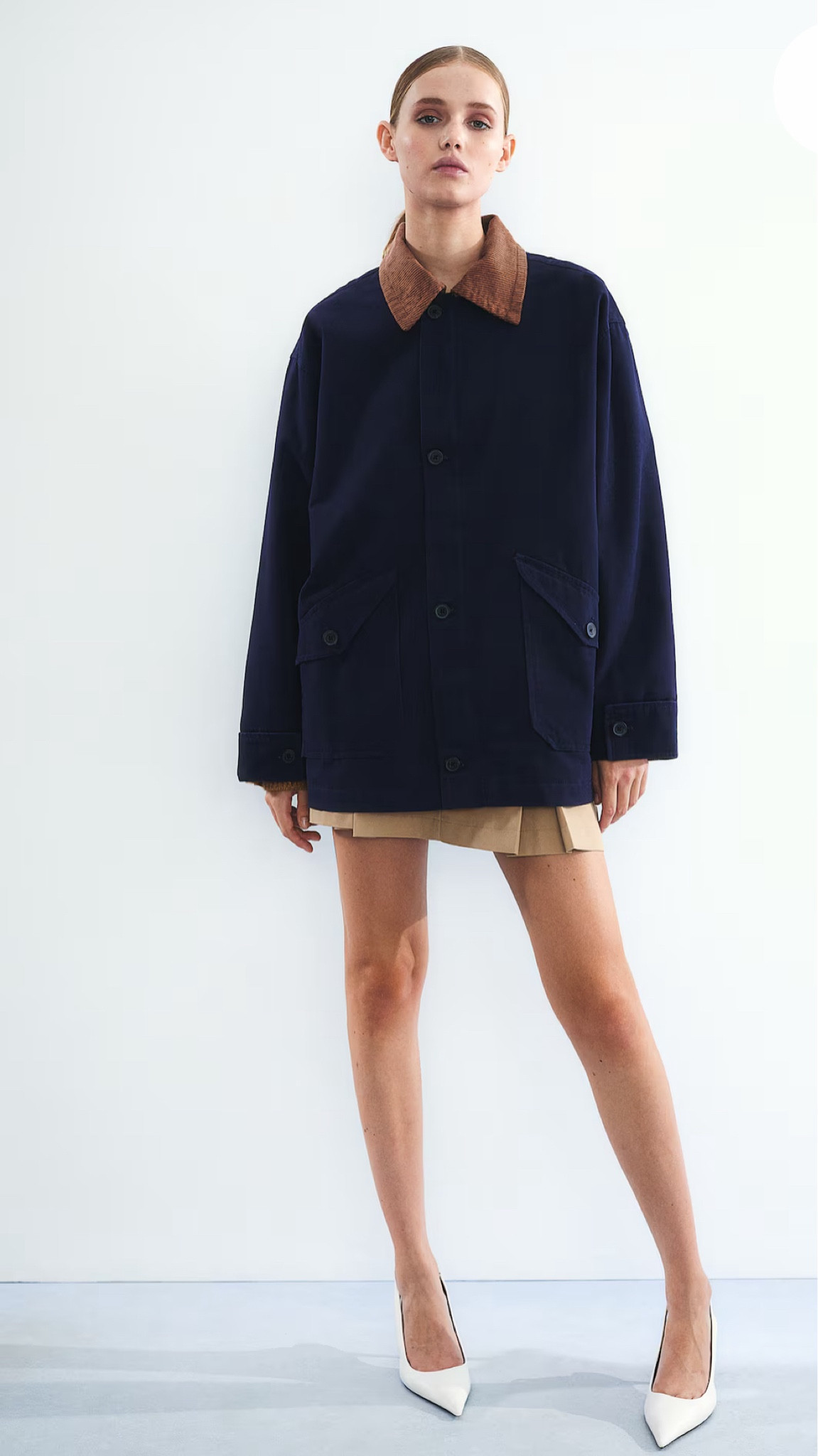 Navy Barn Coat 😮‍💨

#LTKSeasonal #LTKFindsUnder100 #LTKStyleTip