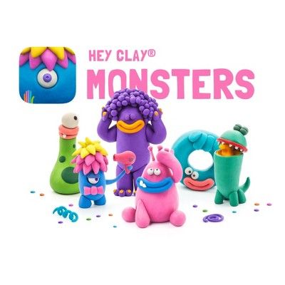 Fat Brain Toys Hey Clay - Monsters HEY019-1 | Target