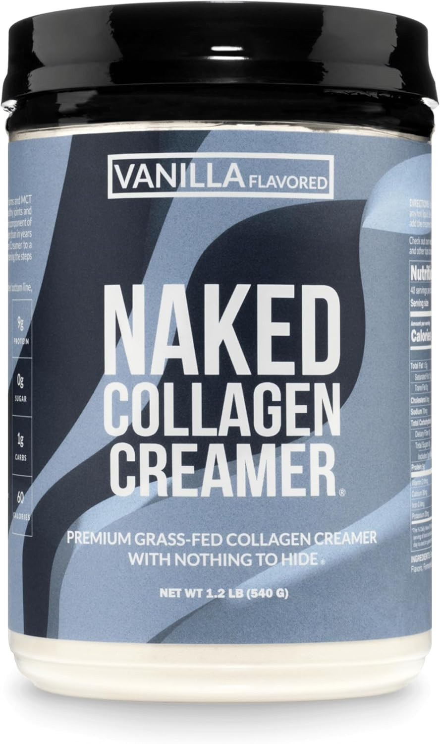 Naked Collagen Coffee Creamer - Vanilla Collagen Creamer For Coffee - Dairy-Free, Gluten-Free, GMO-Free - Support Hair, Skin, and Nails - 40 Servings | Amazon (US)