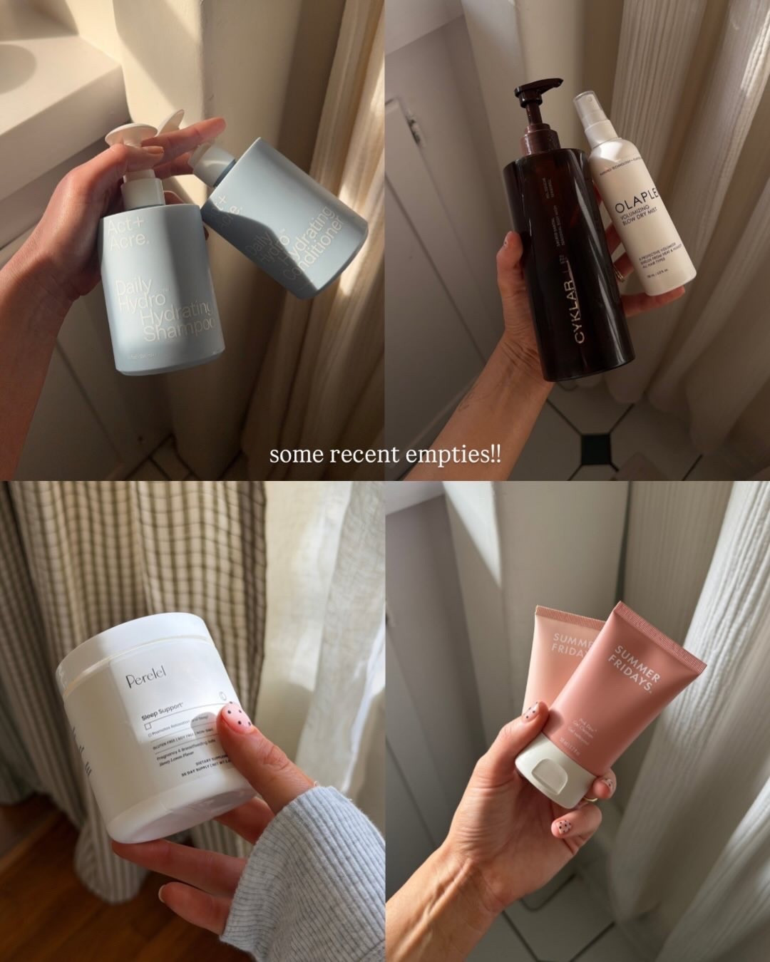 Some recent empties I’m obsessed with!! 